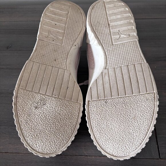 Puma Cali Pink Snake Print Platform Sneaker - Picture 5 of 5